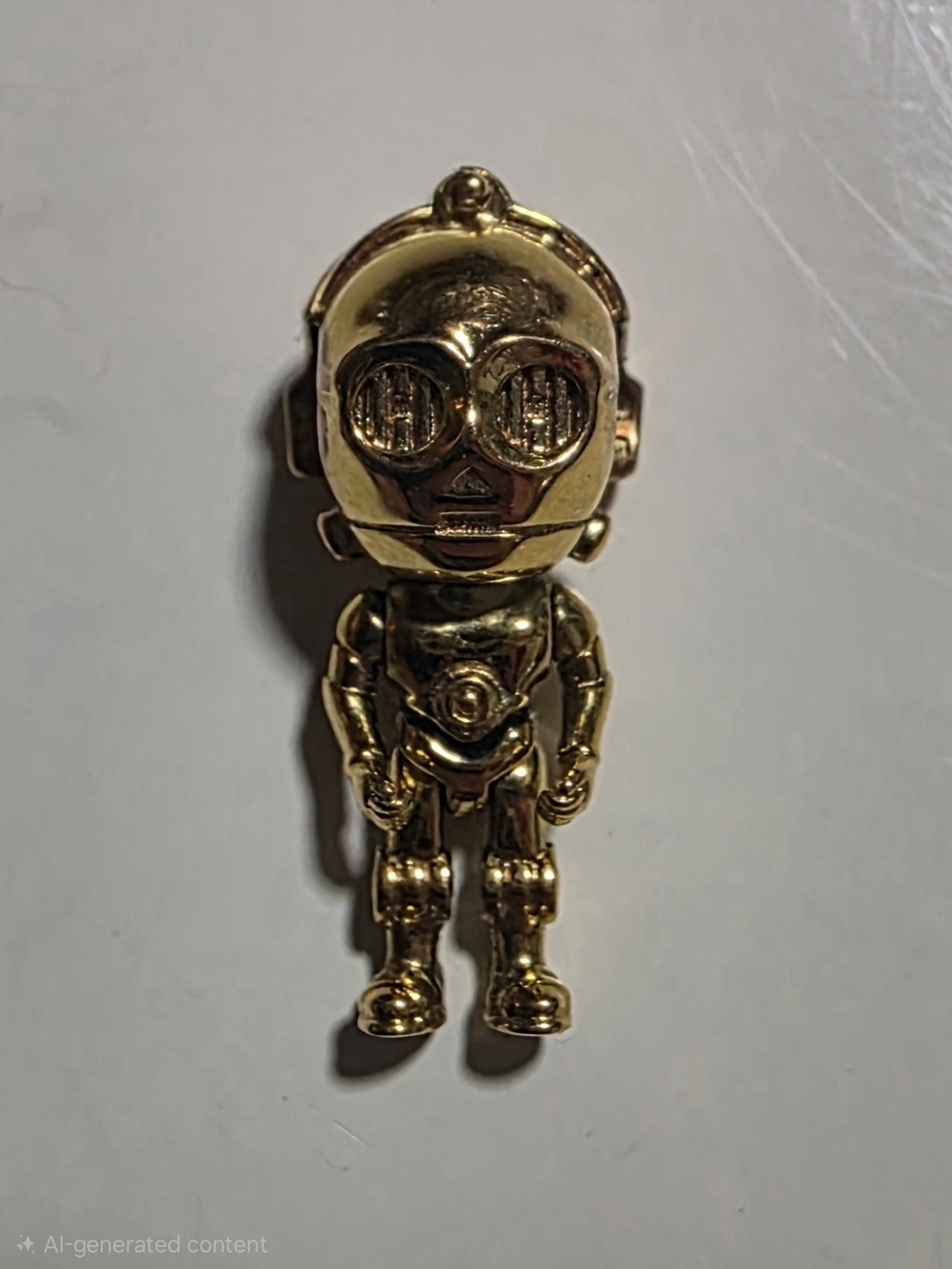 Pandora Gold C3P0 Star Wars Charm